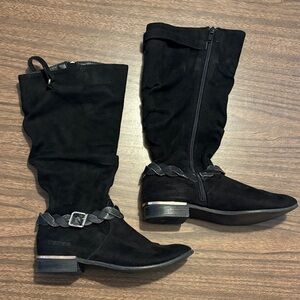 Sketchers Black Boots Size 2